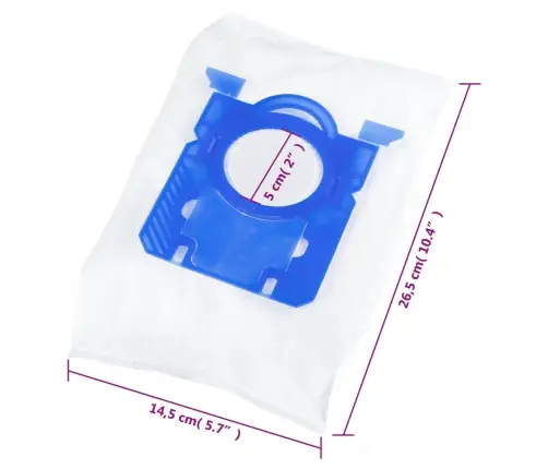 Tolmuimeja Kotid Philips, S Kott, 20 Tk