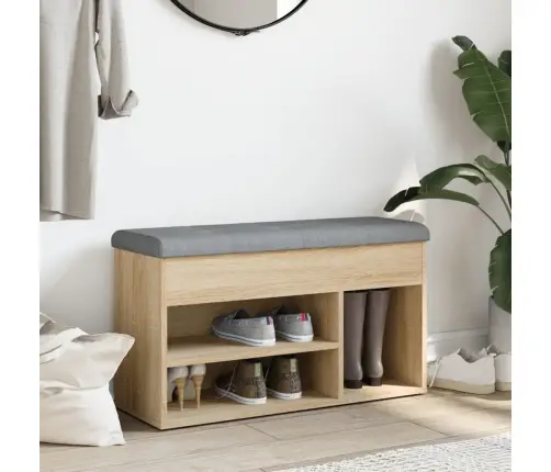 Apavu Skapītis, Ozola Krāsa, 82X32X45,5 Cm, Inženierijas Koks Vidaxl