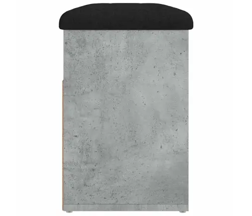 Apavu Skapītis, Betona Pelēks, 82X32X45,5 Cm, Inženierijas Koks Vidaxl