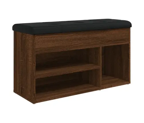 Batų Suoliukas, Rudas Ąžuolo, 82X32X45,5cm Apdirbta Mediena