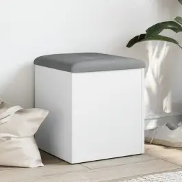 Uzglabāšanas Sols, Balts, 42X42X45 Cm, Inženierkoks Vidaxl