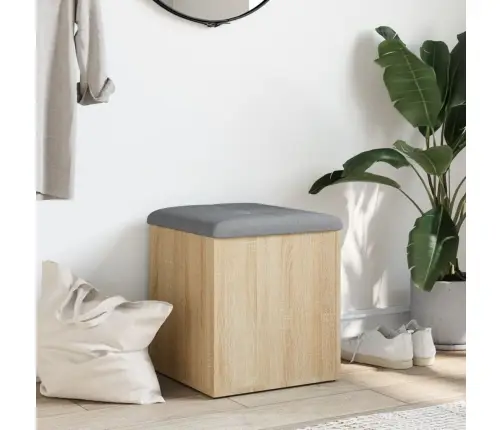 Uzglabāšanas Sols, Ozolkoka, 42X42X45 Cm, Inženierijas Koks Vidaxl