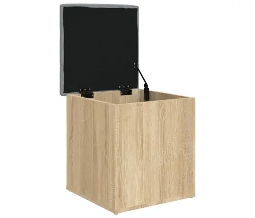 Uzglabāšanas Sols, Ozolkoka, 42X42X45 Cm, Inženierijas Koks Vidaxl