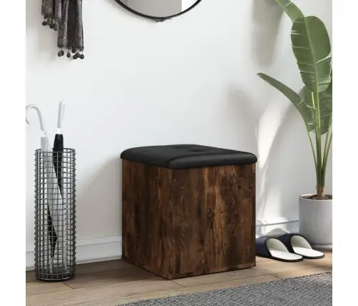 Uzglabāšanas Sols, Koka Krāsa, 42X42X45 Cm, Inženierijas Koks Vidaxl