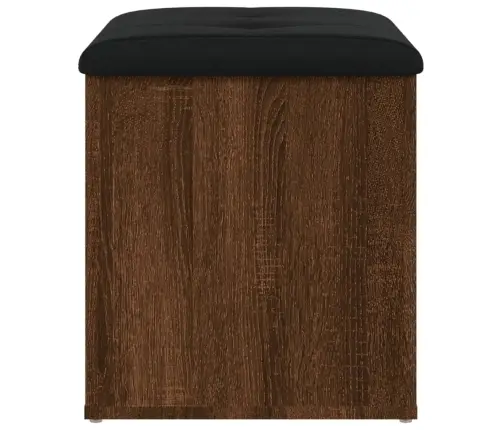 Suoliukas-Daiktadėžė, Rudas, 42X42X45cm Apdirbta Mediena