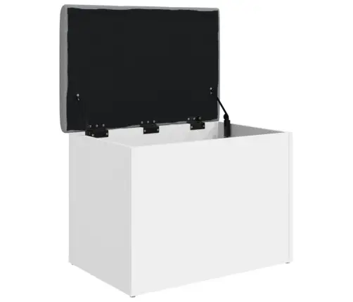 Suoliukas Daiktadėžei, Baltas, 62X42X45cm Inžinerinė Mediena