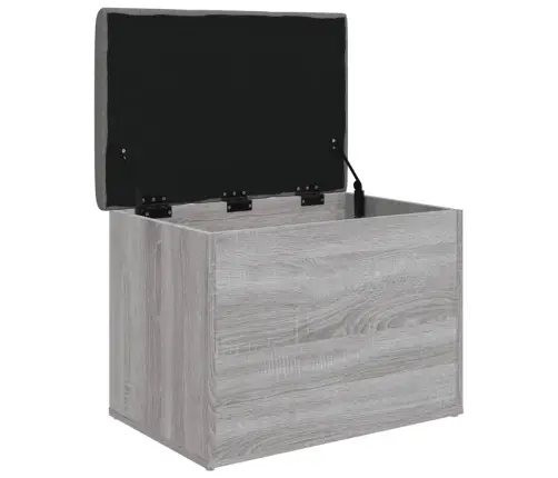 Uzglabāšanas Sols, Pelēks, 62X42X45 Cm, Inženierijas Koks Vidaxl