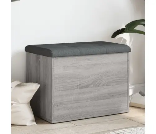 Uzglabāšanas Sols, Pelēks, 62X42X45 Cm, Inženierijas Koks Vidaxl