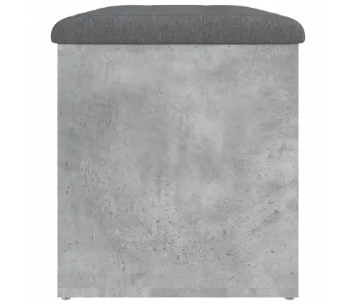 Uzglabāšanas Sols, Betona Pelēks, 82X42X45Cm, Inženierijas Koks Vidaxl