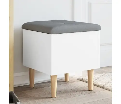 Uzglabāšanas Sols, Balts, 42X42X46 Cm, Inženierijas Koks Vidaxl