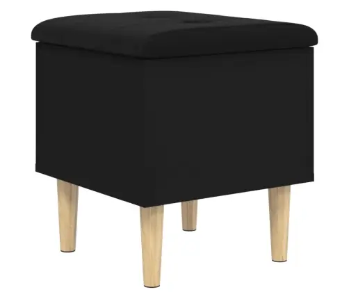 Hoiupink, Must, 42 X 42 X 46 cm Tehispuit