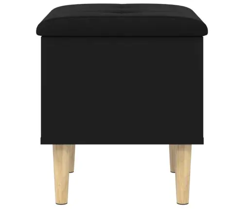 Hoiupink, Must, 42 X 42 X 46 cm Tehispuit