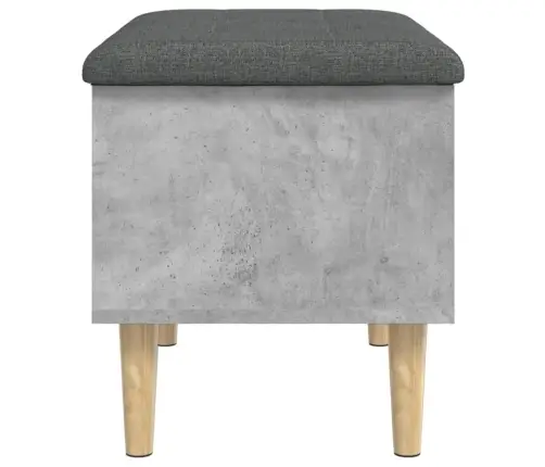 Uzglabāšanas Sols, Betona Pelēks, 62X42X46Cm, Inženierijas Koks Vidaxl