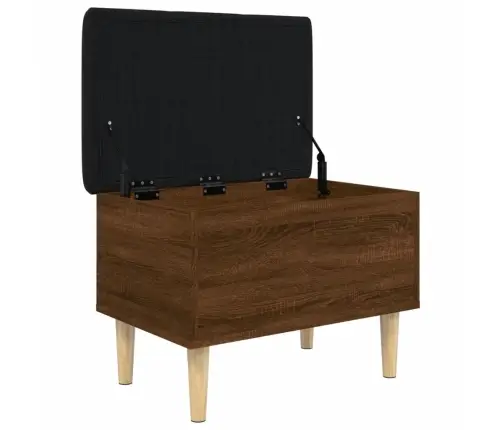 Suoliukas-Daiktadėžė, Rudas, 62X42X46cm Apdirbta Mediena