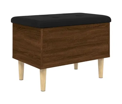 Suoliukas-Daiktadėžė, Rudas, 62X42X46cm Apdirbta Mediena