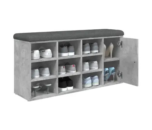 Jalatsipink, Betoonhall, 102 X 32 X 50 cm Tehispuit