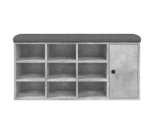 Jalatsipink, Betoonhall, 102 X 32 X 50 cm Tehispuit