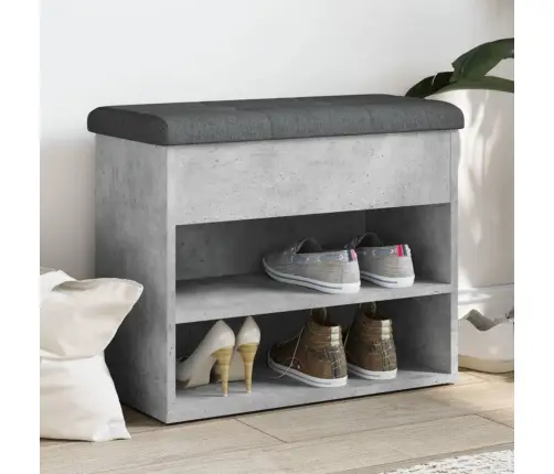 Jalatsipink, Betoonhall, 62 X 32 X 50 cm Tehispuit