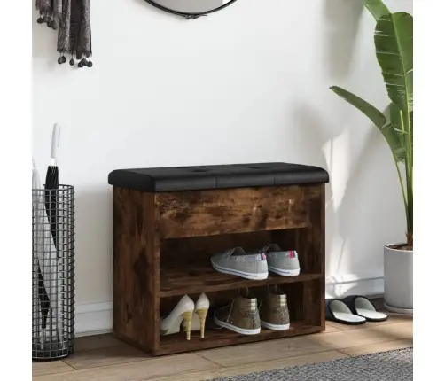 Apavu Skapītis, Koka Krāsa, 62X32X50 Cm, Inženierijas Koks Vidaxl