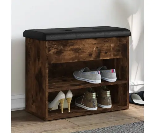 Apavu Skapītis, Koka Krāsa, 62X32X50 Cm, Inženierijas Koks Vidaxl