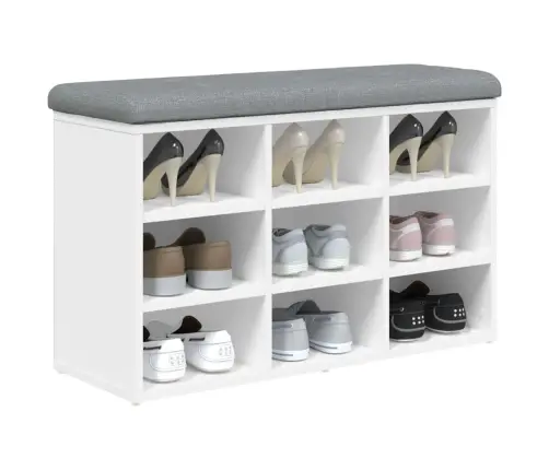 Apavu Skapītis, Balts, 82X32X50 Cm, Inženierijas Koks Vidaxl