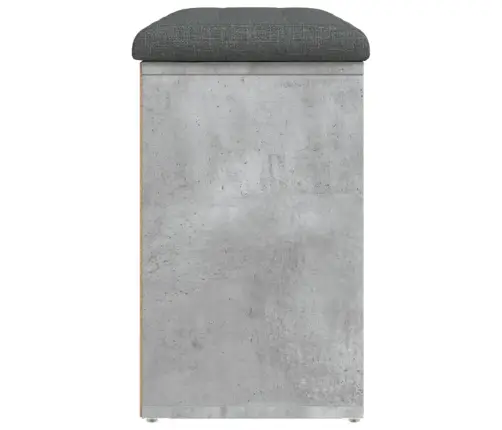 Apavu Skapītis, Betona Pelēks, 82X32X50 Cm, Inženierijas Koks Vidaxl