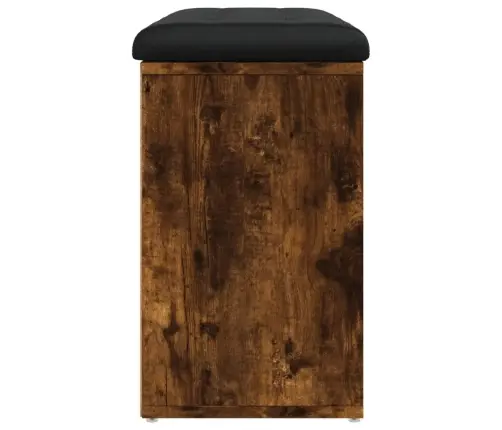 Batų Suoliukas, Dūminio Ąžuolo, 82X32X50cm Apdirbta Mediena