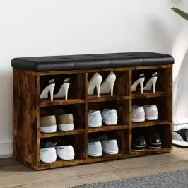 Jalatsipink, Suitsutatud Tamm, 82 X 32 X 50 cm Tehispuit