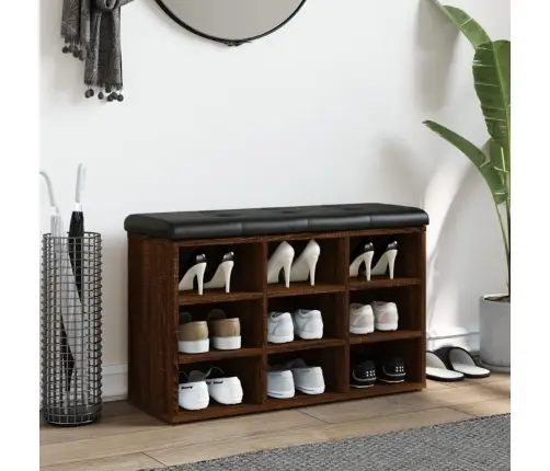 Apavu Skapītis, Brūns, 82X32X50 Cm, Inženierijas Koks Vidaxl