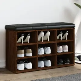 Apavu Skapītis, Brūns, 82X32X50 Cm, Inženierijas Koks Vidaxl