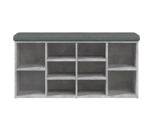 Jalatsipink, Betoonhall, 102 X 32 X 50 cm Tehispuit