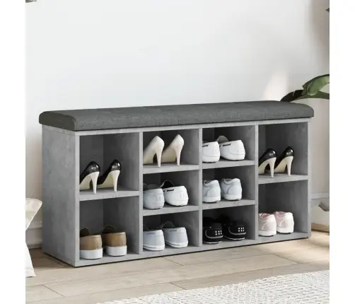 Jalatsipink, Betoonhall, 102 X 32 X 50 cm Tehispuit