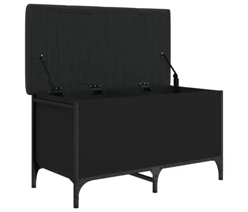 Hoiupink, Must, 82 X 42 X 45 cm Tehispuit