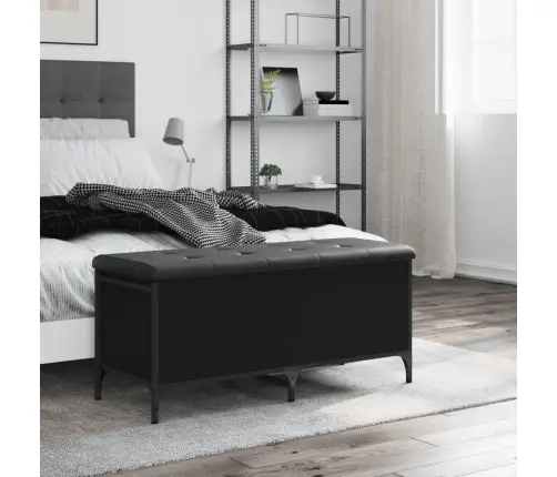 Hoiupink, Must, 102 X 42 X 45 cm Tehispuit