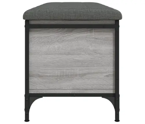 Uzglabāšanas Sols, Pelēks, 102X42X45 Cm, Inženierijas Koks Vidaxl