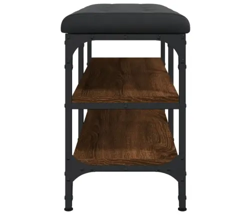 Batų Suoliukas, Rudas Ąžuolo, 82X32X47cm Apdirbta Mediena