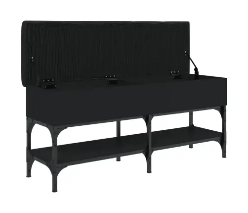 Jalatsipink, Must, 102 X 32 X 45 cm Tehispuit