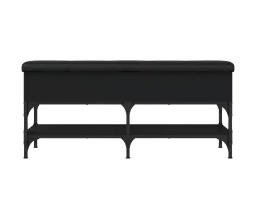 Jalatsipink, Must, 102 X 32 X 45 cm Tehispuit