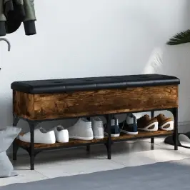 Apavu Skapītis, Koka Krāsa, 102X32X45 Cm, Inženierijas Koks Vidaxl