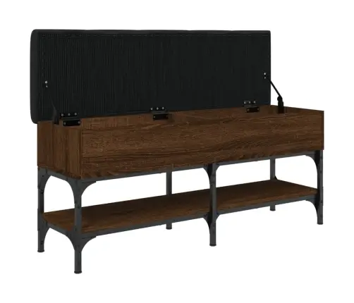 Batų Suoliukas, Rudas Ąžuolo, 102X32X45cm Apdirbta Mediena