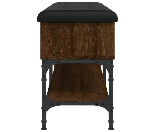 Batų Suoliukas, Rudas Ąžuolo, 102X32X45cm Apdirbta Mediena