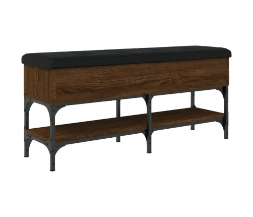 Batų Suoliukas, Rudas Ąžuolo, 102X32X45cm Apdirbta Mediena