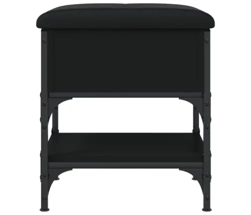 Apavu Skapītis, Melns, 42X42X45 Cm, Inženierijas Koks Vidaxl