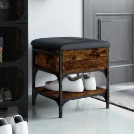 Apavu Skapītis, Koka Krāsa, 42X42X45 Cm, Inženierijas Koks Vidaxl