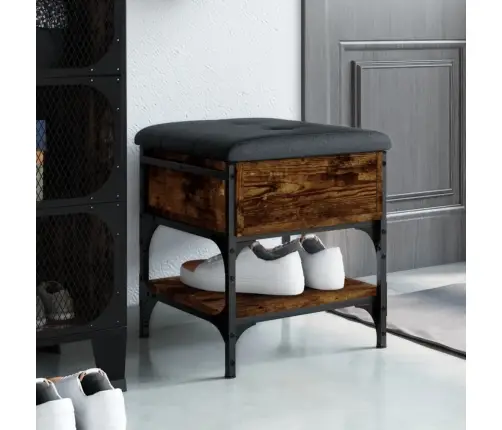 Apavu Skapītis, Koka Krāsa, 42X42X45 Cm, Inženierijas Koks Vidaxl