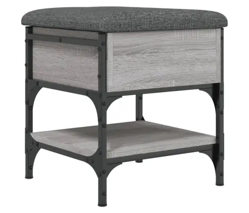 Jalatsipink, Hall Sonoma Tamm, 42 X 42 X 45 cm Tehispuit