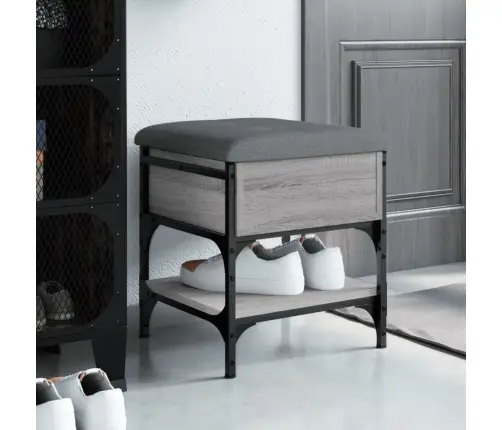 Jalatsipink, Hall Sonoma Tamm, 42 X 42 X 45 cm Tehispuit