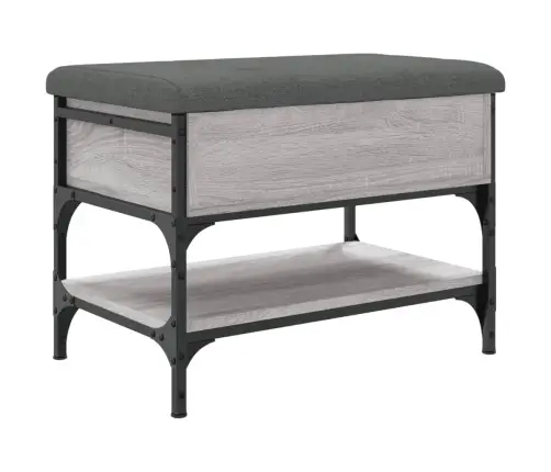 Apavu Skapītis, Pelēks, 62X42X45 Cm, Inženierijas Koks Vidaxl