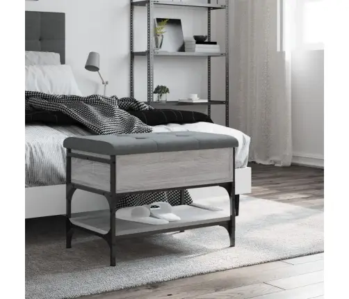 Apavu Skapītis, Pelēks, 62X42X45 Cm, Inženierijas Koks Vidaxl