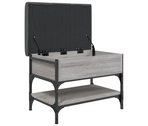 Apavu Skapītis, Pelēks, 62X42X45 Cm, Inženierijas Koks Vidaxl